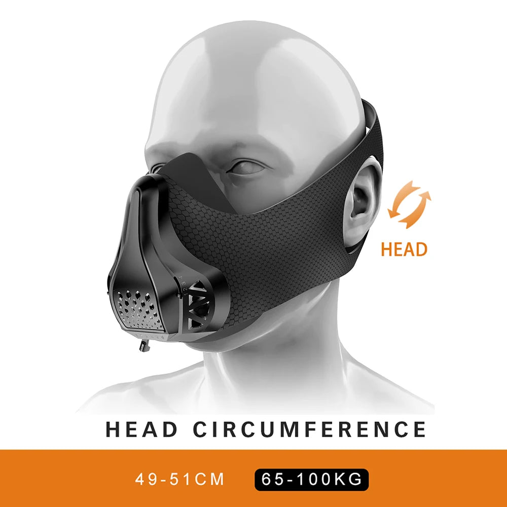 Sports Mask Adjustable 48 Breathing
