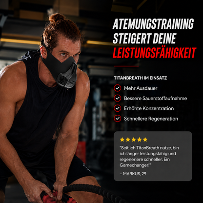 TitanBreath™ Trainingsmaske
