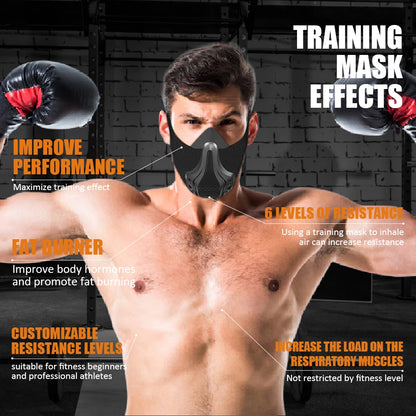 Sports Mask Adjustable 48 Breathing