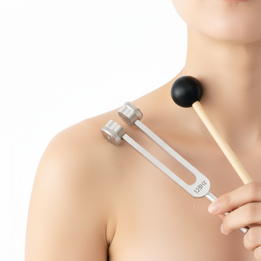 Stimmgabel Nacken Anwendung